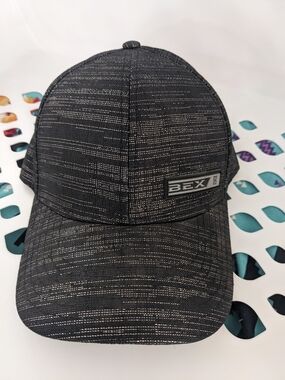 BEX Black Textured Baseball Cap
